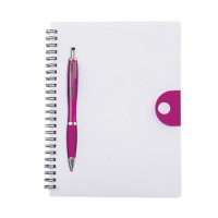 Libreta Plástico Con Pluma, foto 6