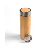 Cilindro en Acero Inoxidable y Bamboo, foto 3