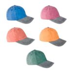 Gorra Deslavada con Broche Velcro