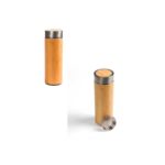 Cilindro en Acero Inoxidable y Bamboo