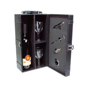 Espacio para Botella y Dos Copas de 8 x 16 cms.
