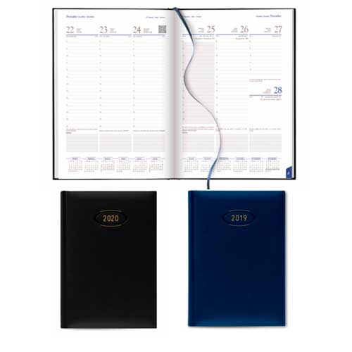 Agenda 17x24 Papel Extrablanco a 2 Tintas