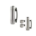 Termo de 650 ml con Dos Tazas Metálicas
