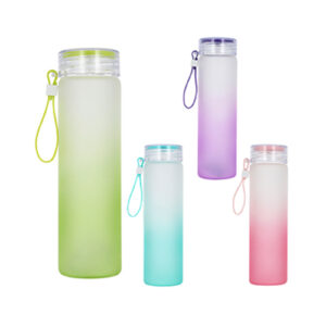 Botella de Vidrio para Agua de 320 ml.
