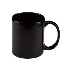 Taza Negra de Cerámica Caja con 36 Piezas