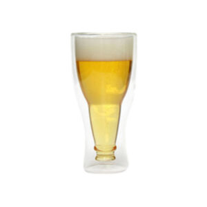 Vaso de Doble Pared con Forma de Botella