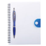 Libreta Plástico Con Pluma