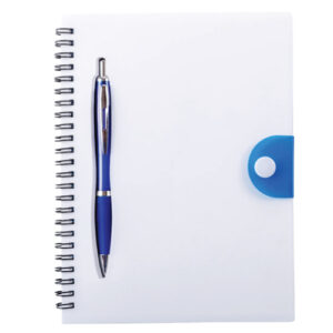Libreta Plástico Con Pluma